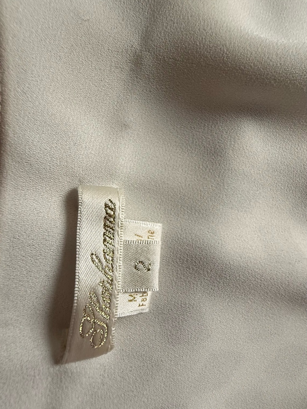 Shoshanna Emilie Dress Ivory Cream Ruffle Bridal Occasion size 2 - Picture 13 of 14